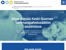 Tablet Screenshot of ksvs.fi